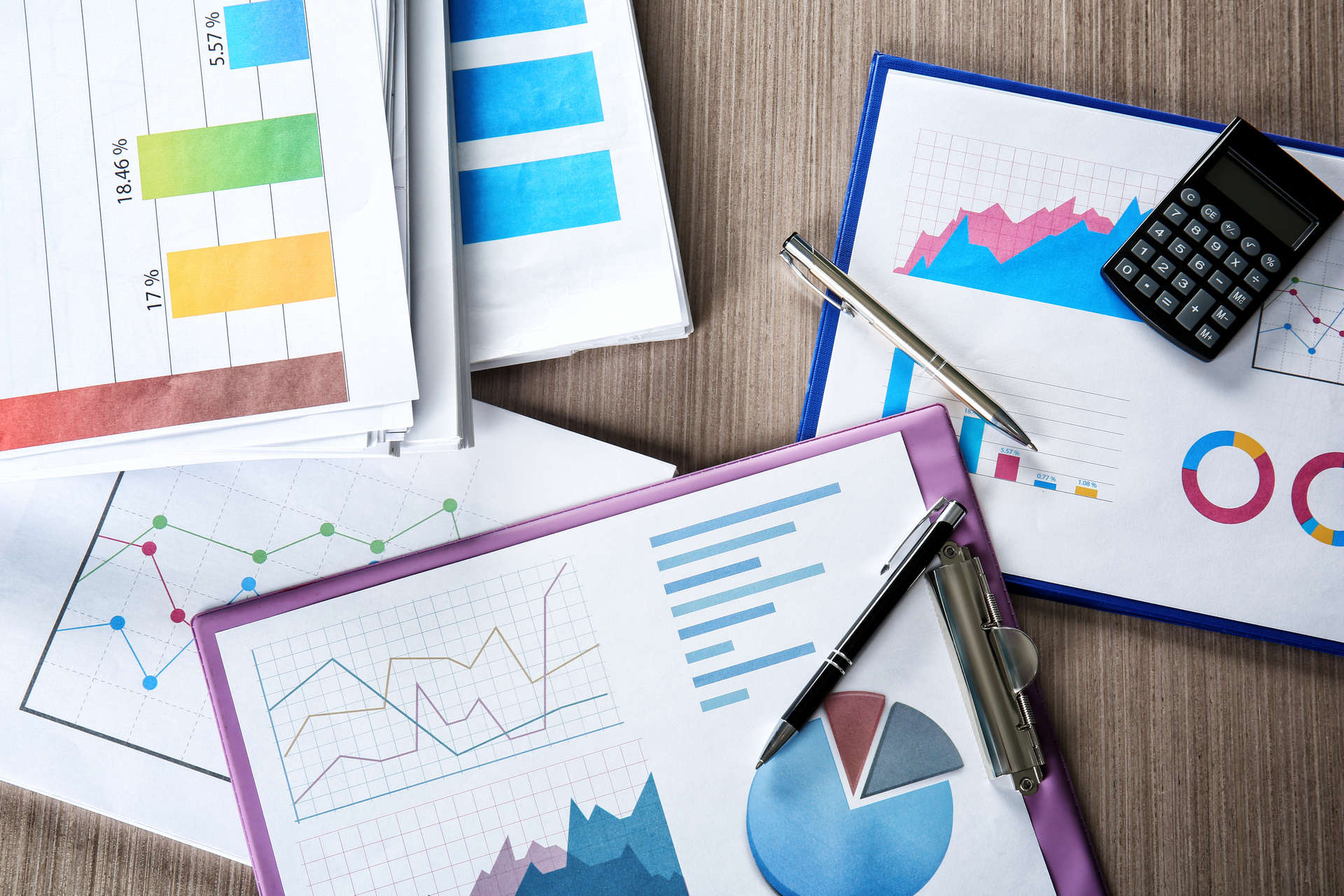 Analytics dashboard visual